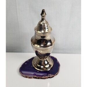 Vintage Sugar Shaker Muffineer Made in India 7" Tall